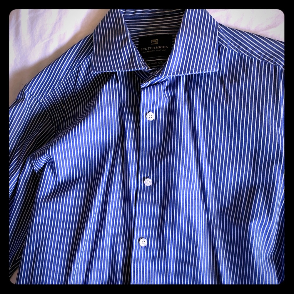 1 Scotch and Soda button up please!